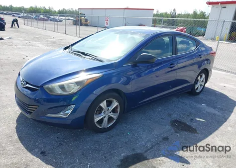 2016 Hyundai Elantra Value Edition из США, поврежденный, VIN 5NPDH4AE6GH753668